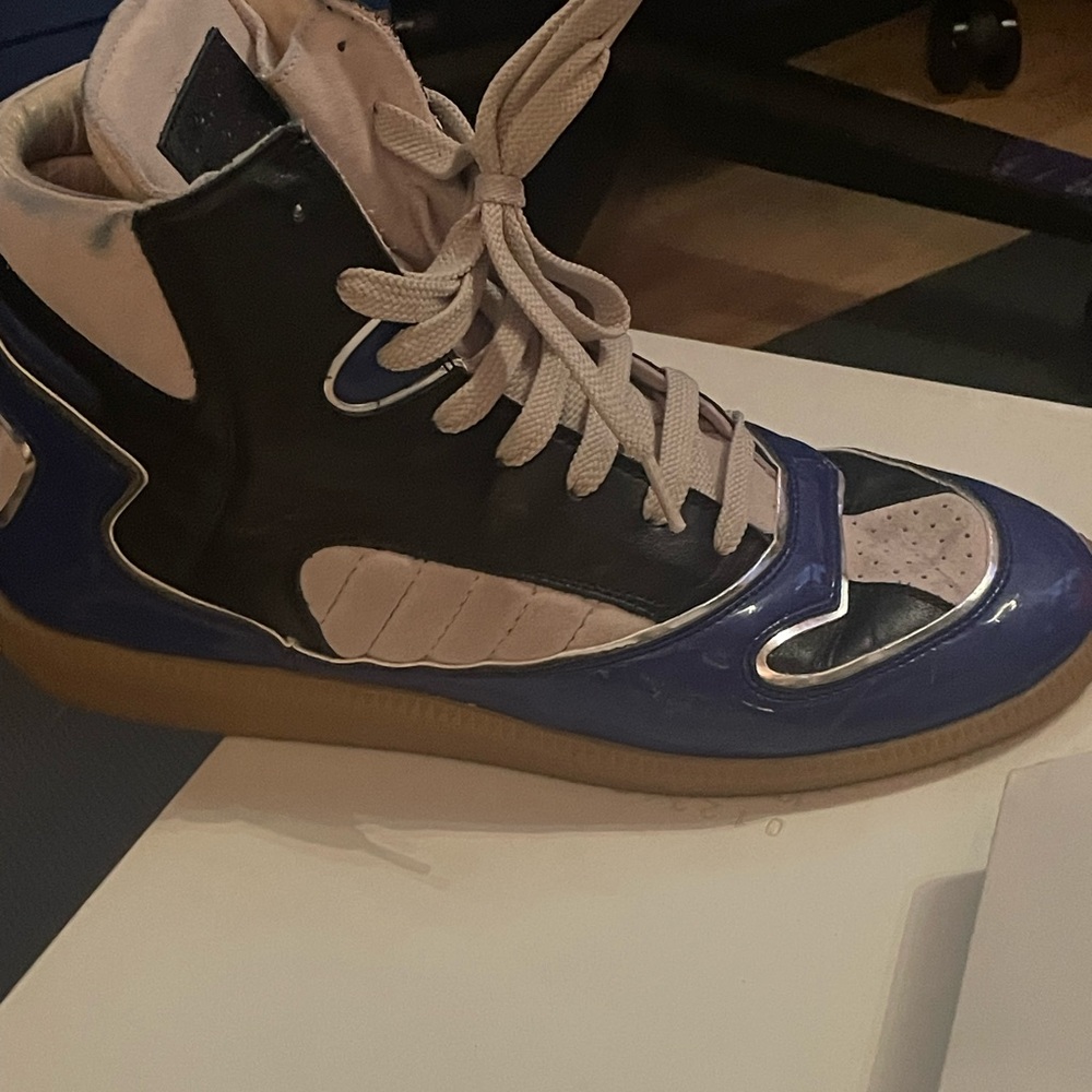 Slightly worn
